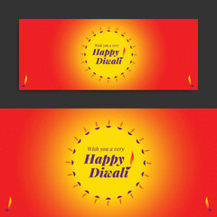 Happy Diwali banner