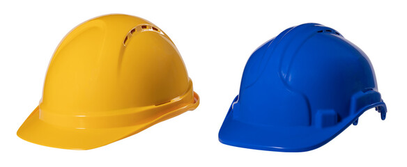 Personal protection helmet for mechanics and construction workers.