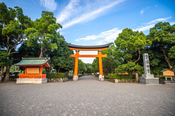 大分県宇佐市　宇佐神宮の風景
