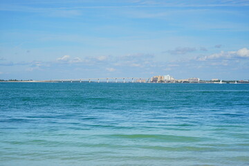 Fototapeta premium Beautiful Sanibel island beach in Fort Myers, Florida, USA
