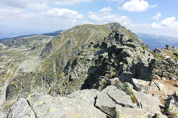 Summer landscape of Rila Mountain near Lovnitsa peak, Bulgaria