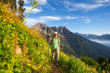 Obraz premium Summer hike