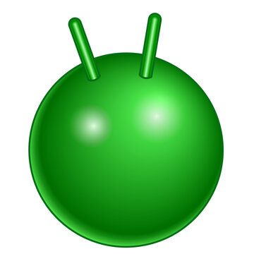 Handled ball illustration