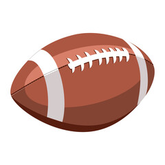 American football ball vector illustration  © Maria