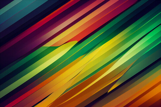 Colorful pattern digital illustration background, HD wallpaper.