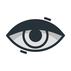 simple body parts icon set on white background