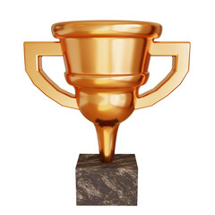 gold trophy cup