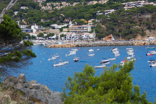 Llansa small beach near Calella de Palafrugell on the Catalan Costa Brava.