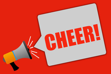 メガホンと吹き出し