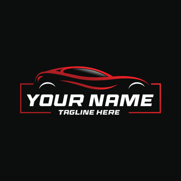 Car logo design for automotive business. Car icon logo