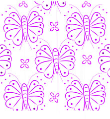 Pink butterfly background. Seamless abstract textile effect. Colored patterns Coastal cottage decor, modern sailing fashion, or soft knitted cotton fabrics