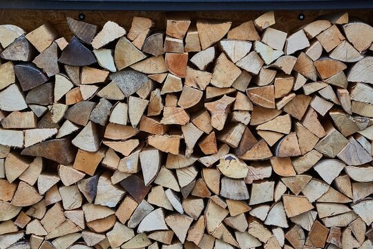 Log Pile Closeup