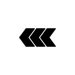 Arrow icon vector for web and mobile app. Arrow sign and symbol for web design.