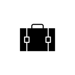 Briefcase icon vector for web and mobile app. suitcase sign and symbol. luggage symbol.