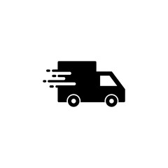 Delivery truck icon vector for web and mobile app. Delivery truck sign and symbol. Shipping fast delivery icon