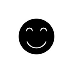 smile icon vector for web and mobile app. smile emoticon icon. feedback sign and symbol
