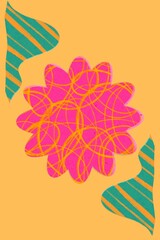 abstract floral background