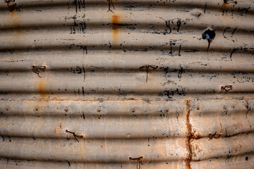 Old water tank at mine site