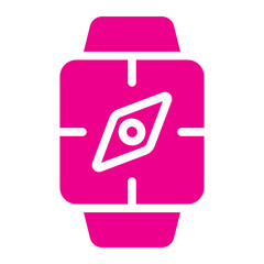 compass gradient icon