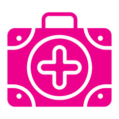 first aid kit gradient icon