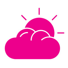 sunny day gradient icon