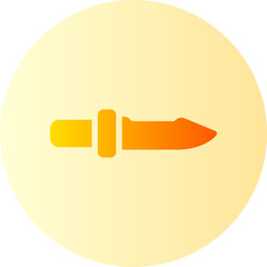 knife gradient icon