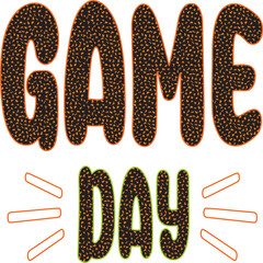 Football SVG And T-Shirt Design