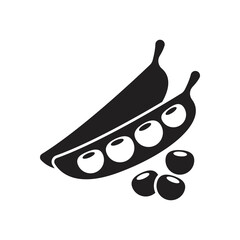 Beans icon design. isolated on white background. vector illustration