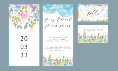 wedding invitation card paper style elegant