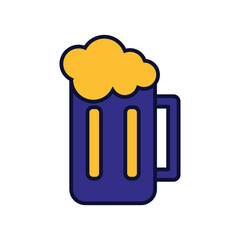 Bir Element Icon Illustration. Hotel and Travel Icon Set. Hotel and Travel Icon Set for Web Apps, Apartment, Rent, Travel, Isolated Vector