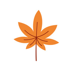 Autumn Floral Leaf Illustration