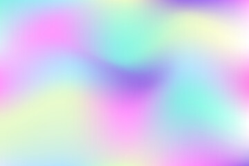 Modern abstract holographic blurry background
