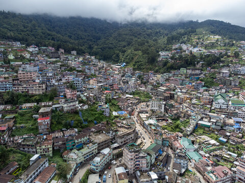 Aerial View of Kohima Nagaland