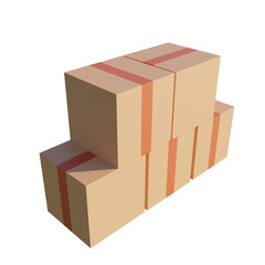 3d render illustration package