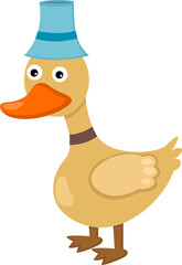 cartoon duck