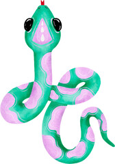 snake Goth pastel halloween