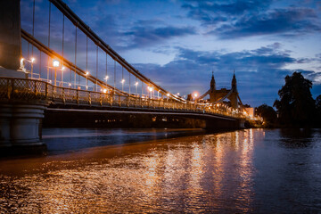 Bridge over water