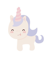 unicorn kawaii icon