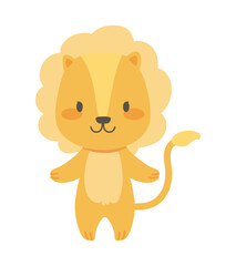 lion cute animal