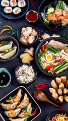 Traditional Asian food