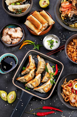 Traditional Asian food