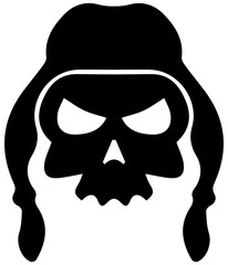Skull PNG image.