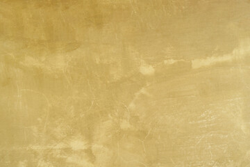 Old gold wall background or texture and shadow