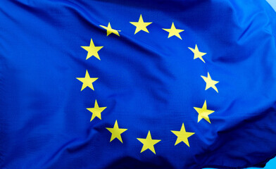 Background of European Union flag