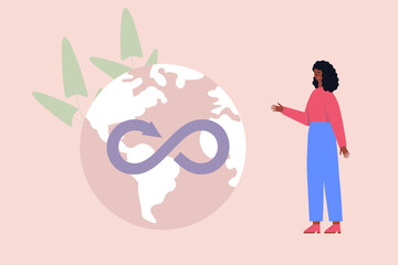 Save the planet concept