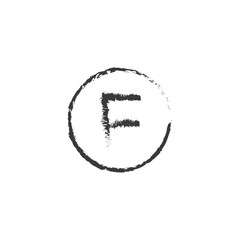 F letter logo design vector template,