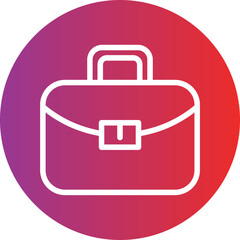 Briefcase Icon Style