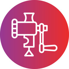 Obraz premium Meat Grinder Icon Style