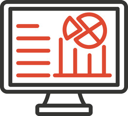 Analytics Vector Icon

