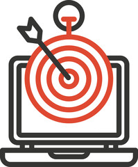 Marketing Target Vector Icon

